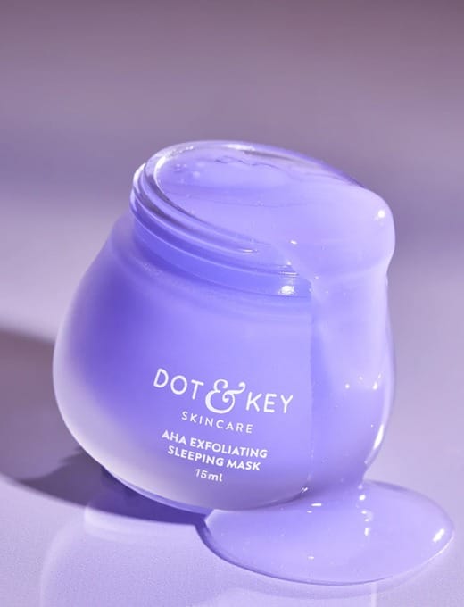 AHA Exfoliating Sleeping Mask Size 15 ml By DOT & KEY